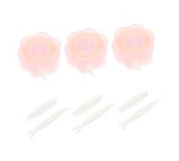 MOTHNUR 3 Rolls Invisible Double Eyelid Lace Stickers for Women Comfortable Hooded Eye Tape Natural Look Eye Strips Easy Use Without Glue Skin-friendly Design