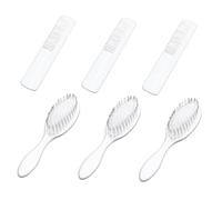 MOTHNUR 3 Sets Hair Comb Scalp Massager Brushes Newborn Soft Hairbrush for Gentle Hair Growth and Safe Massage Care