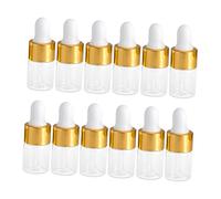 MOTHNUR 30pcs 2ml Glass Dropper Bottles Essential Oil Containers Small Sample Liquid Dispensers for Travel and Aromatherapy