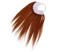 MOTHNUR 30pcs Hair Dying Samples Kit with Realistic Hair Testing Strands for Salon Training and Color Matching for Stylists