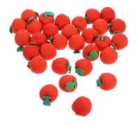 MOTHNUR 30pcs Mini Apple Shaped Erasers Cute Fruit Design School Reward Supplies Back to School Party Favors Pencil Erasers for Students