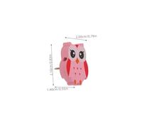 MOTHNUR 30pcs Owl Push Pins Fun Decorative Thumb Tacks for Cork Boards Office Cubicle Accessories Wall Map Pin Board Hanging Decorations