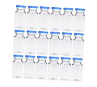 MOTHNUR 30pcs Small Glass Vials Medicine Bottle for Liquid Medicine Dispenser Glass Bottles Caps for Lab Use