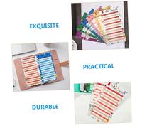 MOTHNUR 36 Sheets Portable Budget Cards Daily Expense Multi-Color Financial Management Accessory for Household Money Saving and Cash Control