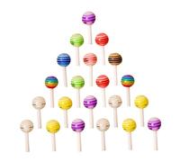 MOTHNUR 3d Lollipop Nail Charms 100pcs Mixed Colors Nail Art Decor Diy Manicure Accessories for Salon and Home Use
