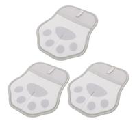 MOTHNUR 3pcs Electrostatic Pet Hair Remover Gloves Reusable Grooming Mitts for Cats and Dogs Thick Wear-resistant Static Gloves with Secure Wrist Fit for Indoor Hair Shedding and Cleaning