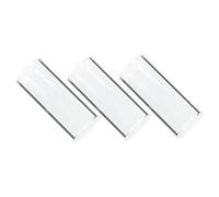 MOTHNUR 3pcs Glass Guitar Finger Protectors Lightweight Fingertip Covers for Playing Acoustic Banjo Harp Thumb Piano Accessories