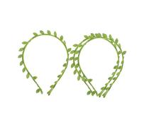 MOTHNUR 3pcs Leaf Hairband for Women Festival Headbands for Women Girls Hair Bands Bridal Leaf Headpiece Greenery Headpiece