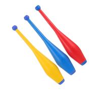 MOTHNUR 3pcs Lightweight Juggling Clubs for Adults Acrobatic Sticks for Training Outdoor Shows Indoor Performances Versatile Juggling Tool with Wrist Strain Reduction