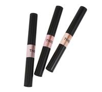 MOTHNUR 3pcs Nail Art Pen Golden Mirror Effect Powder Pens with Cushion Design for Home and Professional Manicure Glitter Nail Powder for Natural and Fake High Color Rendering