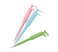 MOTHNUR 3pcs Pet Pill Shooter with Silicone Tips Precise Medication Dispenser for Cats Puppies Small Animals Portable Lightweight Tablet Pusher for Accurate Feeding and Easy Use