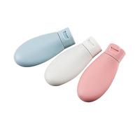 MOTHNUR 3pcs Portable Lotion Bottles Travel Shampoo Conditioner Containers Refillable Cosmetic Dispenser Leak Toiletries for Camping and Home Use