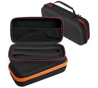 MOTHNUR 3pcs Portable Microphone Carrying Case with Reinforced Handle Hard EVA Shockproof Mic Storage Box for Ktv Parties Travel Professional Organizer for Mic Sponges and Accessories
