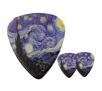 MOTHNUR 3pcs Triangle Guitar Picks Acoustic Ukulele Finger Picks with Glossy Finish for Smooth Grip and Enhanced Tone Quality