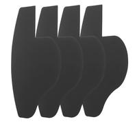 MOTHNUR 4 pcs Men Beard Shaping Tool Hairline Design Card Plastic Hairline Guide Shaping Tool for Hair Salon Barbershop Home Use