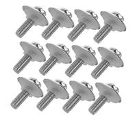 MOTHNUR 40 Sets M5 Pot Lid Mounting Screw and Silicone Gasket Kit Universal Replacement Heat Resistant Washers for Home and Food Service