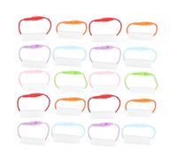 MOTHNUR 40pcs Writable Daycare Name Tags for Shoes Backpack Umbrella Portable Blank Label Stickers for School Bag Identification Shoe Name Labels