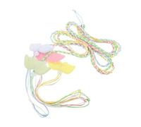 MOTHNUR 4pcs Adjustable Hamster Harness and Leash with Angel Wings Nylon Small Animal Vest for Hamsters Squirrels Chinchillas and Rats Outdoor Walking Four Color Options