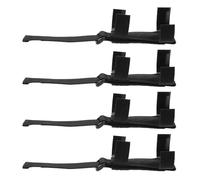 MOTHNUR 4Pcs Adjustable Nylon Utensil Cuff Holder Strap Non-Slip Eating Aid for Disabled and Elderly with Limited Hand Mobility, Universal Adaptive Hand Grip for Mealtime Assistance