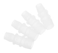 MOTHNUR 4pcs Aquarium Filter Hose Connector Fish Tank Hose Adapter Barbed Fitting for Plastic Tubing Connectors Prevents Water Leakage Tight Secure Connection Firm Plastic 1.97x0.63x0.47in