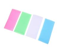 MOTHNUR 4pcs Body Scrubber Exfoliating Wash Cloths Soft Nylon Back Scrubber Towels for Shower Bathing, Body Wash Cloth Set for Deep Exfoliation and Skin Cleansing in Bathroom