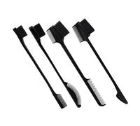 MOTHNUR 4Pcs Double-ended Eyebrow Brushes with Hairline Combs Makeup Tools for Precise Brow Grooming Bristle for Women Daily Styling and Hairline Detailing