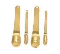 MOTHNUR 4pcs Eye Cream Massage Spoon Facial Mask Cosmetic Tool for Eye Puffiness Dark Circles Wrinkles Reduction Circulation and Absorption Compact Portable