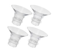 MOTHNUR 4pcs Flange Inserts for Breast Pump Silicone Flange Inserts Wearable Breast Pump Parts