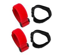 MOTHNUR 4pcs Flexible Rooster Collars Anti-crow Neck Belts for Poultry Adjustable Chicken Accessories to Stop Crowing