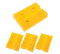 MOTHNUR 4pcs Floor Jack Pads for Car Lift Stands Heavy Duty Rubber Blocks with Slip Grip Enhanced Stability and Safety for Two Post Lifts and Automotive Repair
