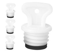 MOTHNUR 4Pcs Hot Water Bottle Rubber Stopper Leakproof Replacement Caps Sealing Gaskets Medium Size Spare Hot Water Sack Plugs