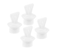 MOTHNUR 4pcs Hot Water Bottle Safety Plug Silicone Screw Stopper Leakproof Sealing Cap 21mm Diameter Replacement Lid for Warm Water Sack Pain Relief Therapy