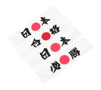 MOTHNUR 4pcs Japanese Samurai Hachimaki Headbands Tie Lightweight Bandana for Karate Sports Cooking Team Building Events with Motivational Authentic Design