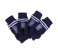 MOTHNUR 4pcs Knitted Dog Leg Warmers Soft Comfortable Pet Elbow Protector Sleeves Fit Washable Socks to Prevent Licking for All Dog