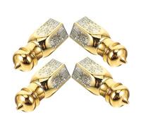 MOTHNUR 4pcs Perfume Bottle Empty Refillable Travel Oil Storage Bottle for Fragrance Decanting Random Style