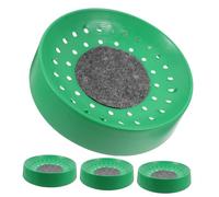 MOTHNUR 4pcs Pigeon Nest Bowl and Pigeon Egg Tray Set, Replaceable Plastic Nesting Bowl for Bird Hatching, Quail Breeding Nest Suitable for Pet Birds and Doves