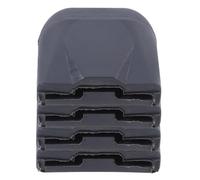 MOTHNUR 4pcs Replacement Cart Castor Brake Pads Elevator Wheel Brake Blocks for Shopping Trolley Castor Accessories Practical Push Cart Wheel