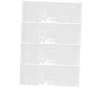MOTHNUR 4pcs Self-adhesive Cat Scratch Tape for Furniture Strong PVC Protector for Sofa and Wall Corners Cuttable Non-stick Cat Hair and Scratch Guard Pads