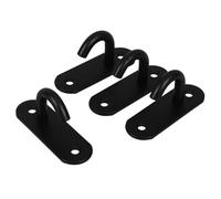 MOTHNUR 4pcs Stainless Steel Water Bucket Hooks for Livestock and Stable Use Medium Small Wall Hanging Feeder Bucket Hooks Installation Multipurpose Replacement for Farm Water Barrels