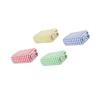 MOTHNUR 4pcs Thickened Cotton Kitchen Dish Towels Multipurpose Cleaning Cloths for Dishes Windows Cars Floors Ultra Soft Dishcloths with Strong Scouring Power