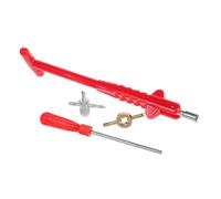 MOTHNUR 4pcs Tire Valve Core Remover Tool Multi-Functional Stem Wrench for Car Motorcycle Bicycle Plastic Metal Compact Portable Tire Maintenance