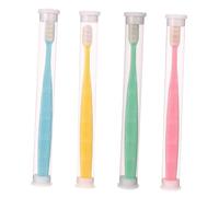 MOTHNUR 4pcs Ultra Soft Bristled Toothbrush with Micro-Nano Bristles for Deep Gum Cleaning and Sensitive Teeth Care for Adults and Family Oral Hygiene