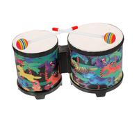 MOTHNUR 5-inch and 6-inch Boys and Girls Drum Set Drumsticks, Forest Design Percussion Instruments for Children Ages 8-12, Educational Hand Drums Toddlers Musical Toy