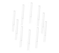 MOTHNUR 5 Pairs Transparent Acrylic Music Page Clips Music Book Holders for Pianists Musicians Portable for Clear Page Fixing and Easy Reading