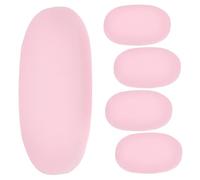MOTHNUR 5 Pcs Natural Facial Cleaning Sponges Soft Makeup Puff for Deep Cleansing Gentle Exfoliation Biodegradable Face Puff Pads Suitable for All Skin Types