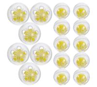 MOTHNUR 50pcs Bell Ball Inserts for Toys 24mm Plush Sound Maker Balls for Crochet Dolls Boys and Girls Pet Animal Noise Making Accessories
