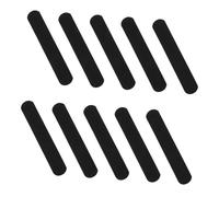 MOTHNUR 50pcs Sweat Absorbent Liners for Hats and Clothes Collars Breathable Adhesive Sweat Pads Protector for Workers Soldiers Practical Absorption Strips