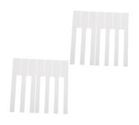 MOTHNUR 52Pcs Piano Keytops Replacement for Keyboard Repairing Gadgets White Key Covers for Professional Pianists Easy to Install and Portable Piano Key Repair Tools