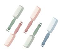 MOTHNUR 5pcs Cartoon Comb Anti-static Styling Combs for Boys and Girls Adults Nordic for Detangling Wet Dry Hair