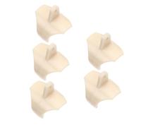 MOTHNUR 5pcs Clarinet Thumb Rest Cushion Covers Abs Pad Protectors Comfortable Support for Descant Recorder Music-making Accessories